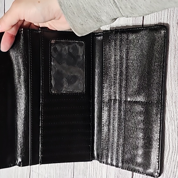 Steve Madden black leather wallet - Picture 4 of 7